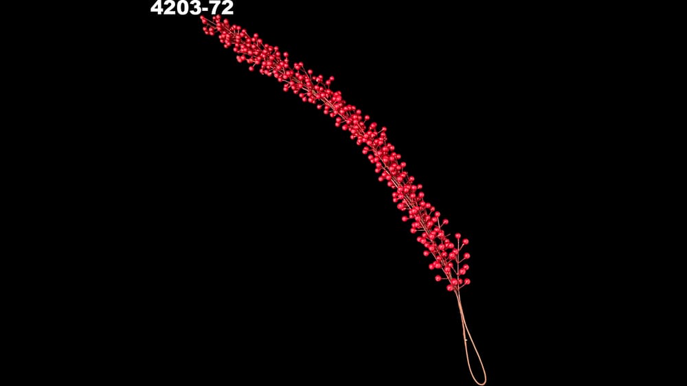 Guía tupida de berries. Mide 1.10 m