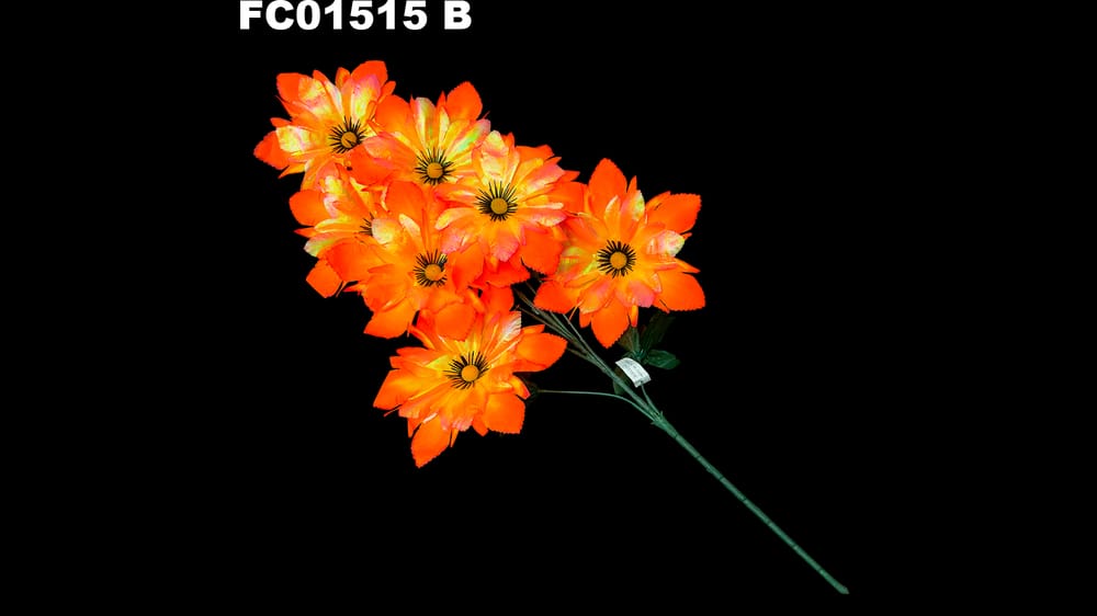 Ramo jumbo dhalia *7. Mide 90 cm. Flor de 25 cm