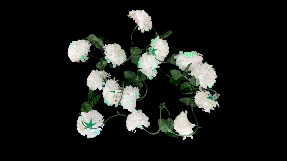 Guía cempazuchil tornasol con 15 flores. 2.9 m