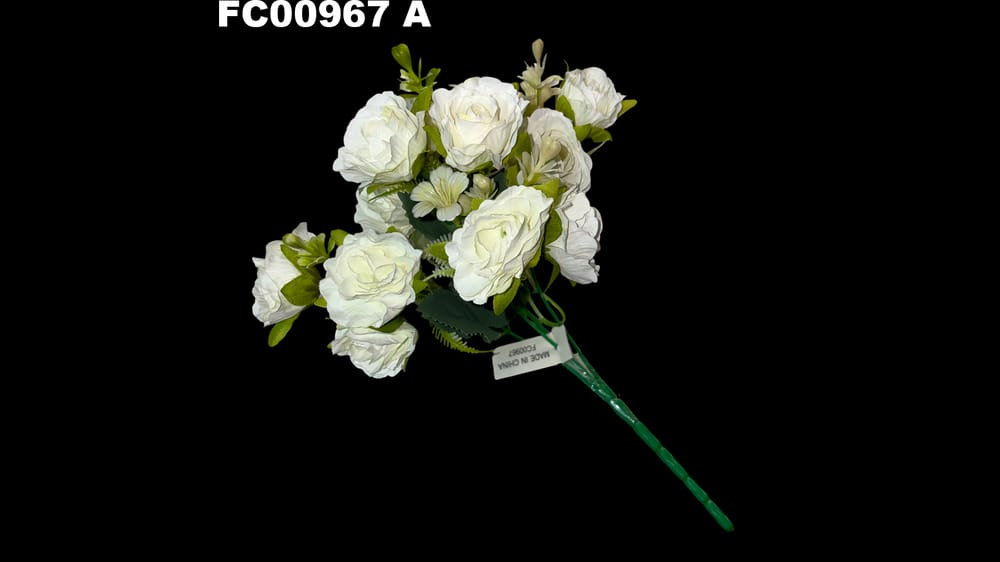 Ramito de lisianthus *7 vintage
